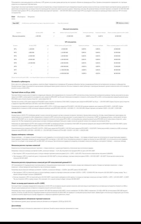 Секция «Цены» с сайта https://www.okx.com/ru, тематика — Крипто  и блокчейн, цвета — Белый, стиль — Классический, Корпоративный, типографика — Без засечек