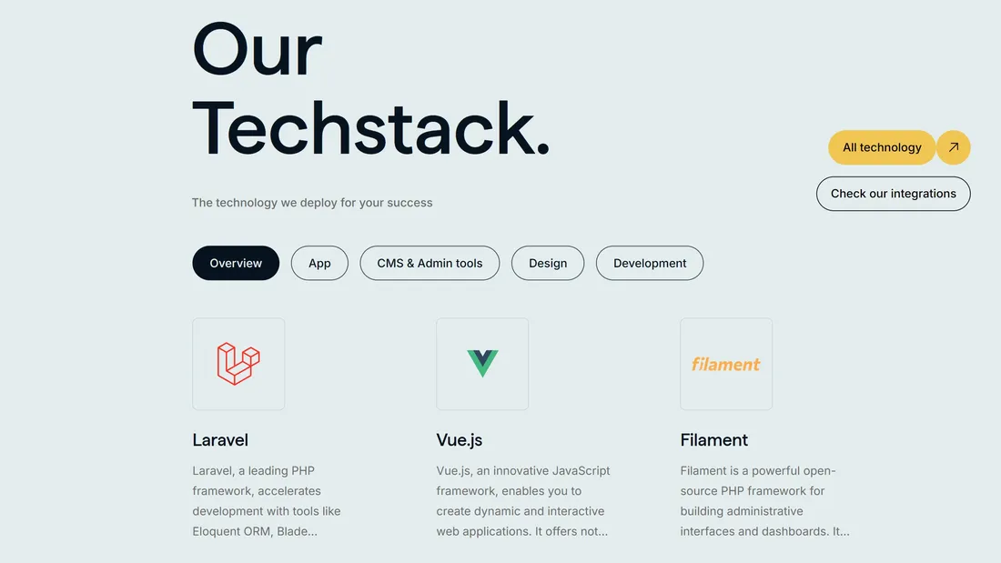 Секция «О продукте» с сайта https://cube.nl/en, тематика — IT и программное обеспечение, цвета — Белый, стиль — Минимализм, типографика — Без засечек