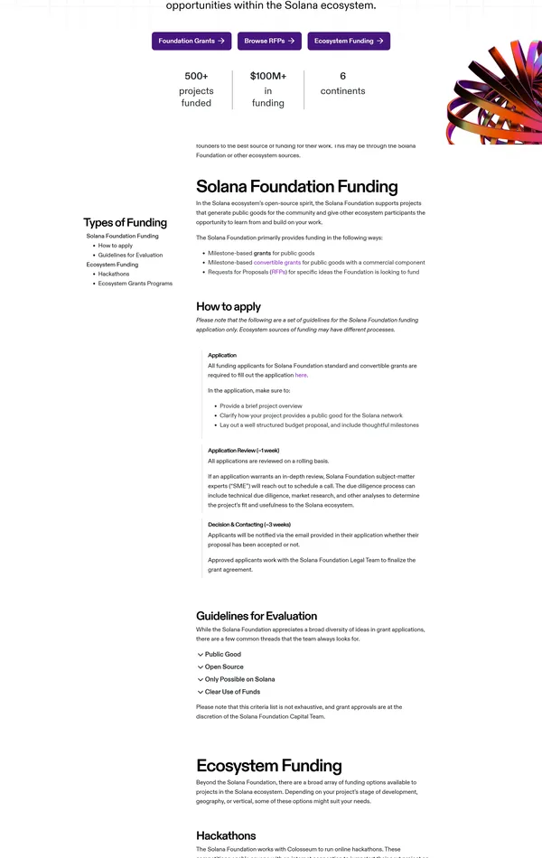 Многостраничный сайт Solana, тематика — Крипто  и блокчейн, цвета — Белый, стиль — Корпоративный, типографика — Без засечек