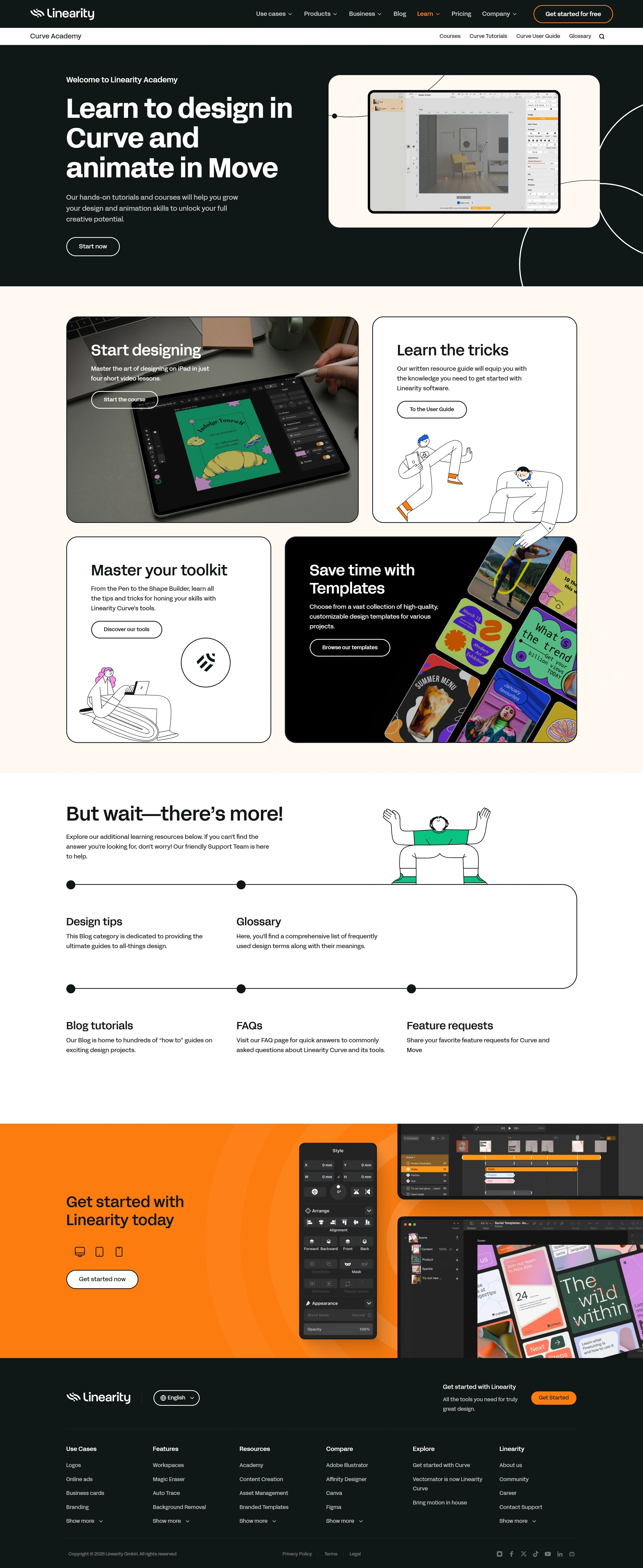 Linearity Многостраничный сайт Linearity, тематика — Дизайн, цвета — Белый, Черный, Серый, стиль — Корпоративный, Минимализм, типографика — Без засечек