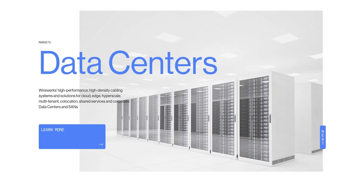 Секция «Услуги» с сайта https://wirewerks.com/, тематика — IT и программное обеспечение, цвета — Белый, Серый, стиль — Корпоративный, Минимализм, типографика — Без засечек