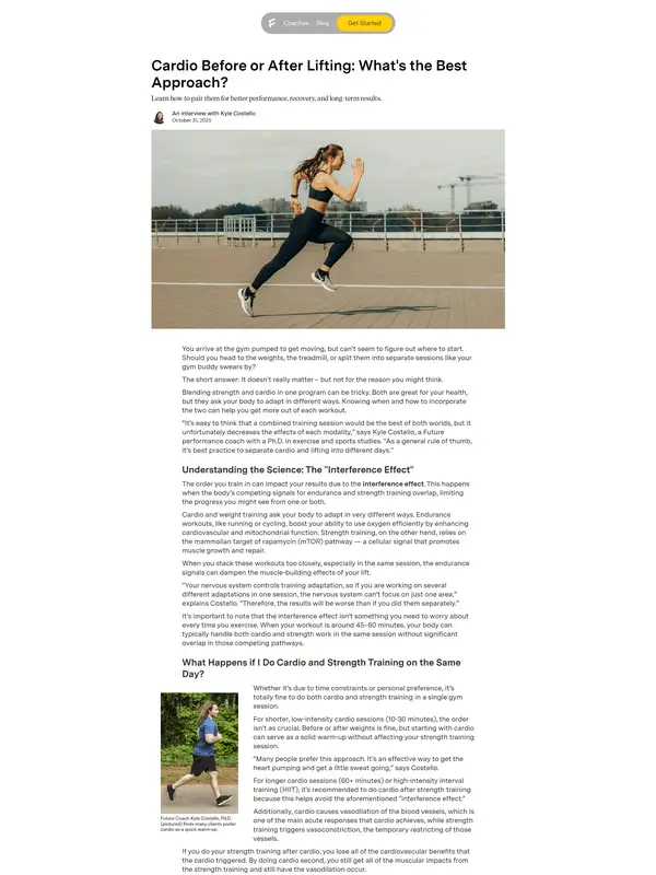 Блог Future, тематика — Здоровье и фитнес, цвета — Белый, Черный, Серый, стиль — Корпоративный, Минимализм, типографика — Без засечек