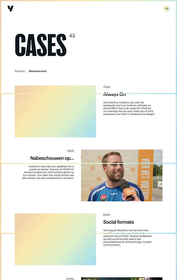 Портфолио Yune, тематика — Маркетинг, цвета — Белый, Черный, Серый, стиль — Корпоративный, типографика — Без засечек