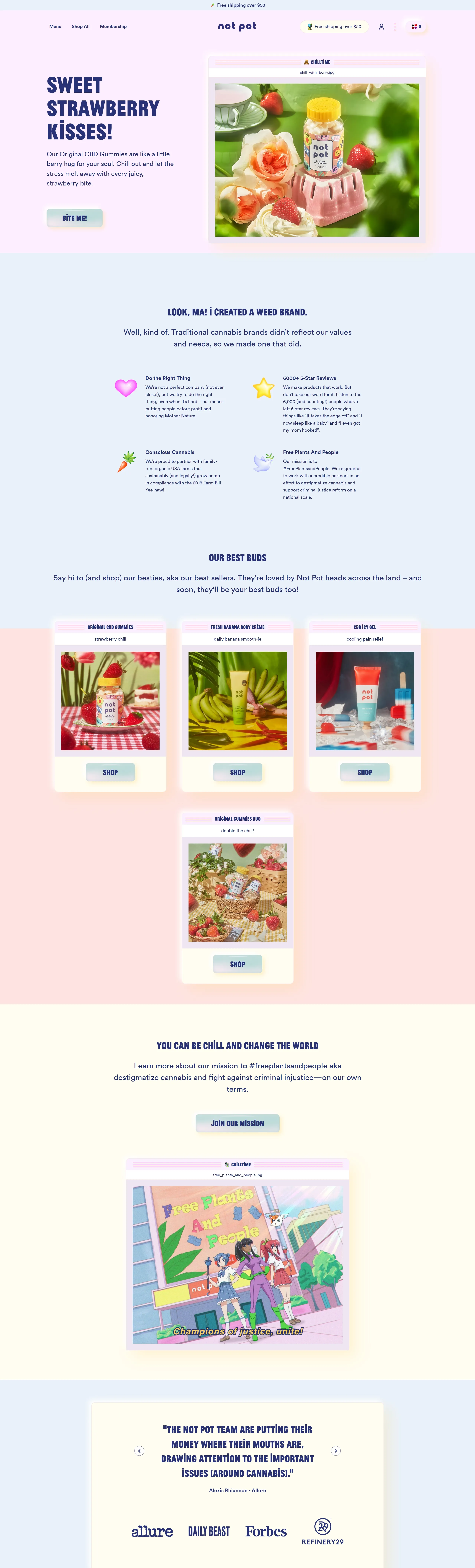 Not Pot Главная Not Pot, тематика — Продукт, цвета — Белый, стиль — Плоский, Карточный, Анимационный, типографика — Без засечек, Декоративные