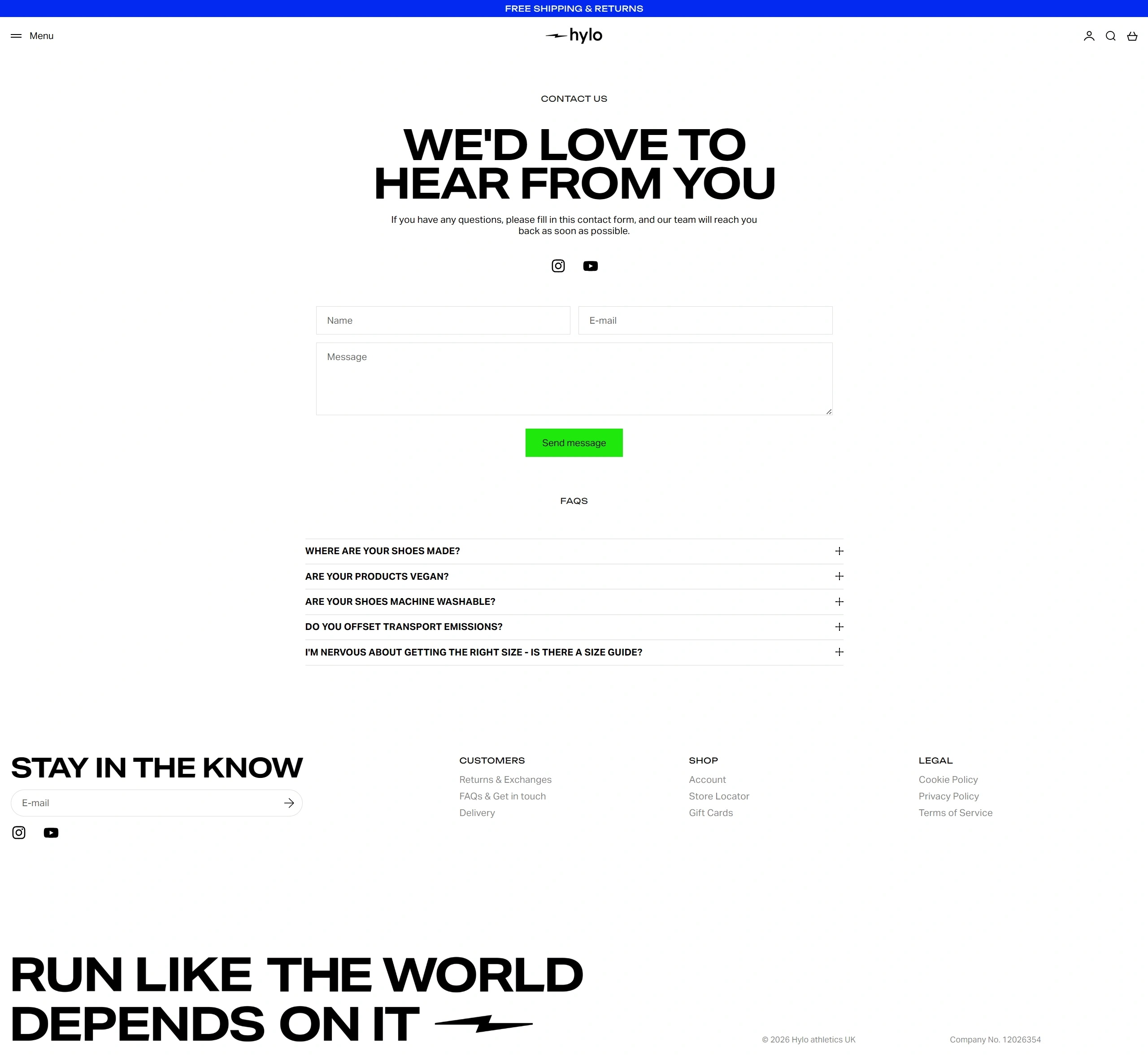 hylo athletics Контакты hylo athletics, тематика — Здоровье и фитнес, цвета — Белый, Серый, стиль — Минимализм, типографика — Без засечек