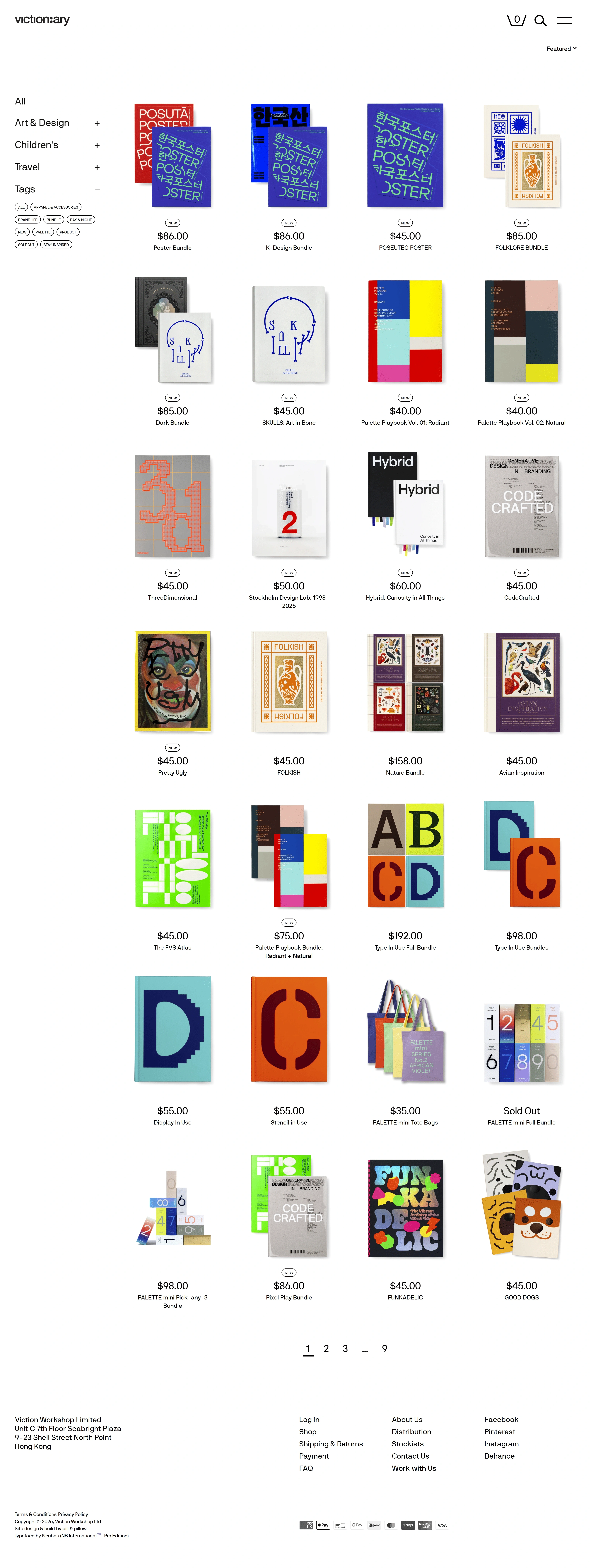 Victionary Каталог Victionary, тематика — Дизайн, цвета — Белый, Серый, стиль — Минимализм, Типографика, типографика — Без засечек, Декоративные