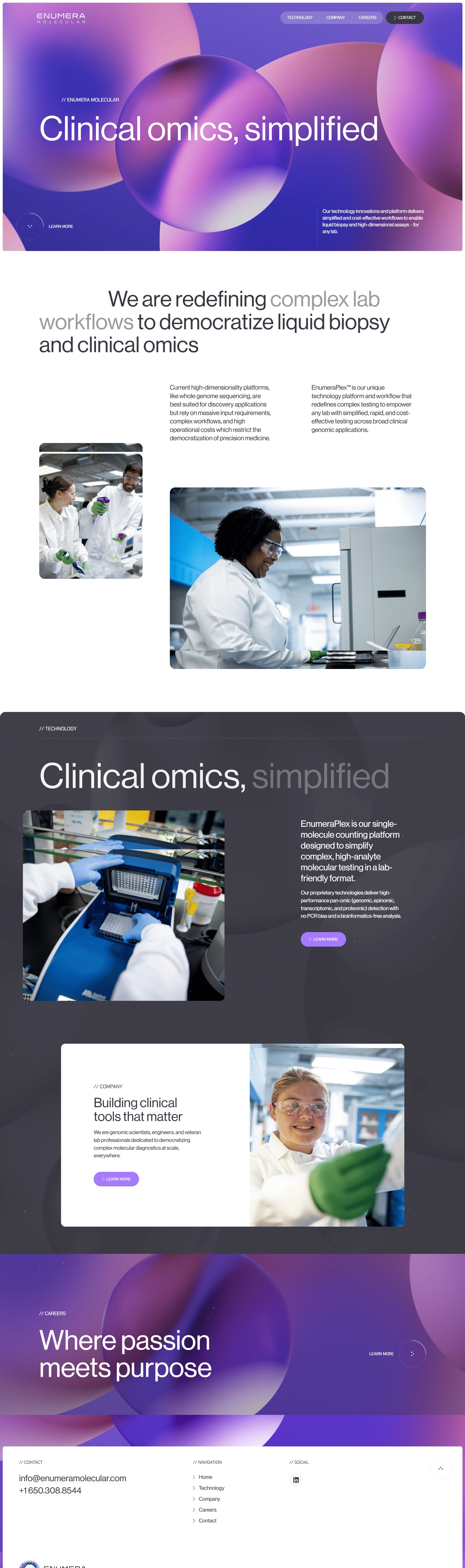 Enumera Molecular Главная Enumera Molecular, тематика — Другое, цвета — Белый, Черный, Серый, стиль — Корпоративный, Минимализм, типографика — Без засечек