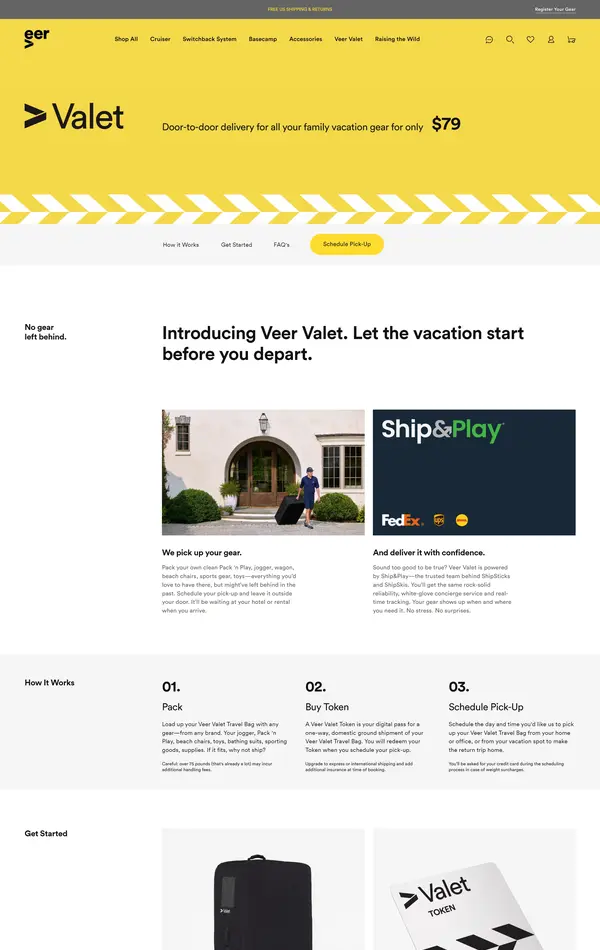 Продукт Veer, тематика — Путешествия и туризм, цвета — Белый, Серый, стиль — Корпоративный, Минимализм, типографика — Без засечек