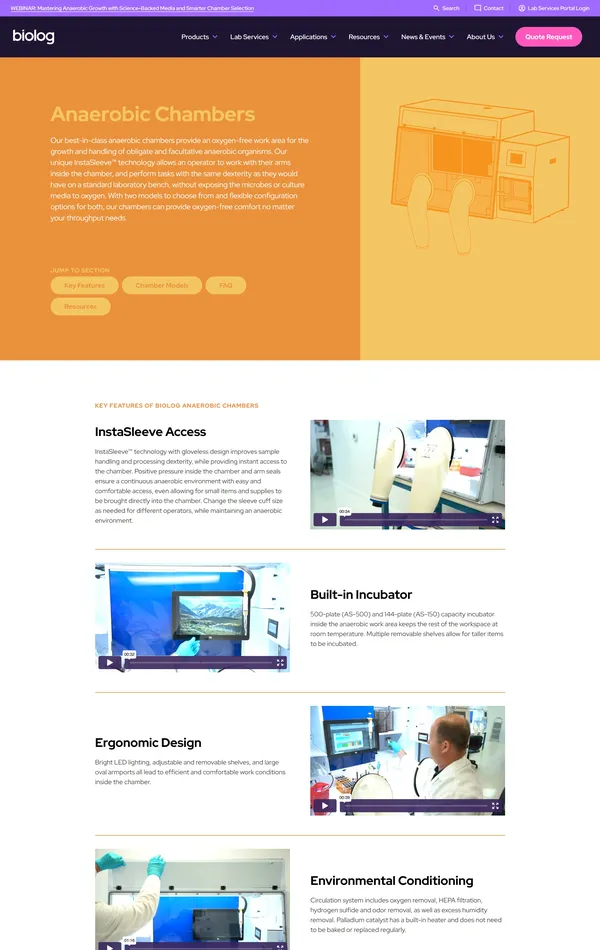 Продукт Biolog, тематика — Продукт, цвета — Белый, стиль — Корпоративный, типографика — Без засечек