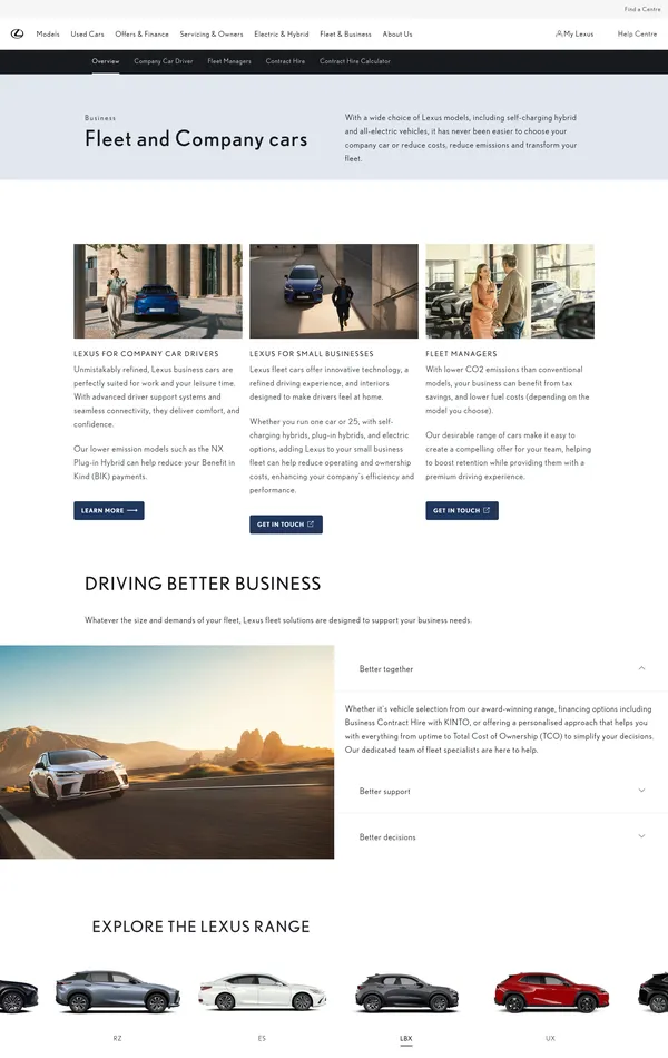 Продукт Lexus, тематика — Бизнес и профессиональные услуги, цвета — Белый, Серый, стиль — Корпоративный, типографика — Без засечек