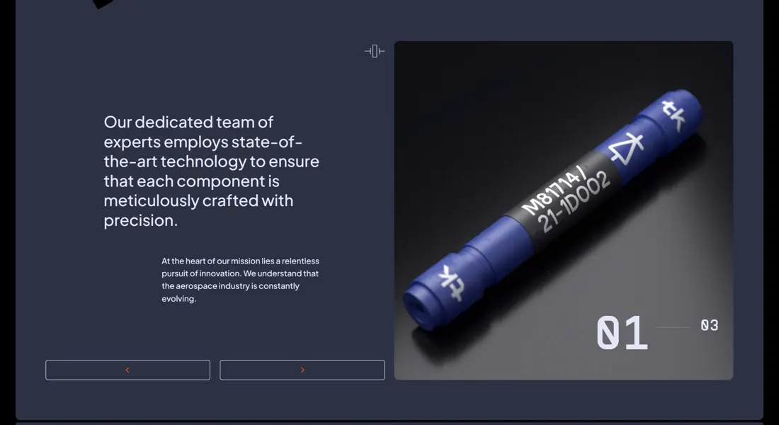 Секция «О продукте» с сайта https://thermokonnect.com/, тематика — Производство, цвета — Черный, Серый, стиль — Корпоративный, типографика — Без засечек