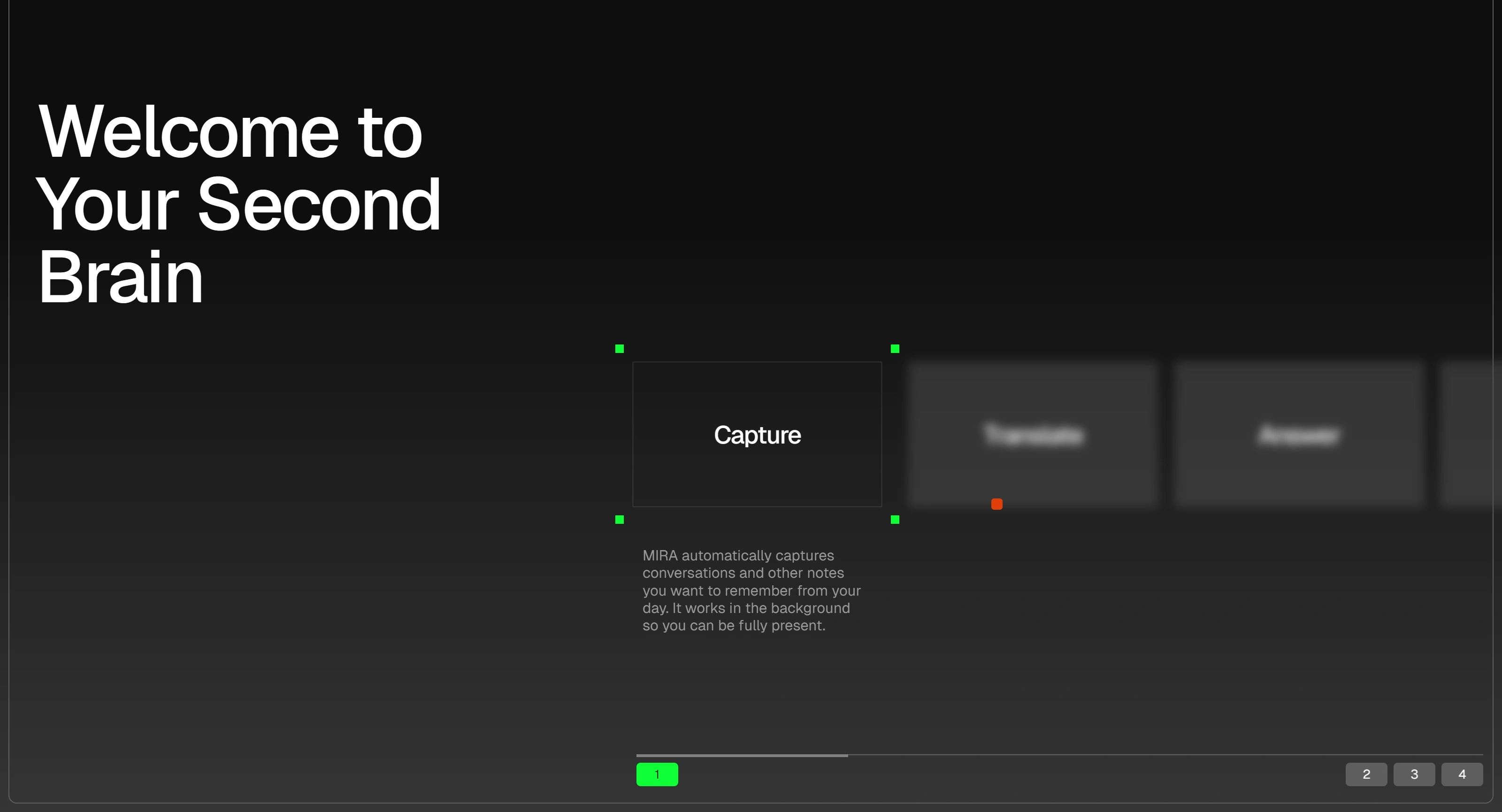 Mira Секция «О компании» с сайта https://mira-dev.webflow.io/, тематика — Другое, цвета — Черный, стиль — Минимализм, типографика — Без засечек
