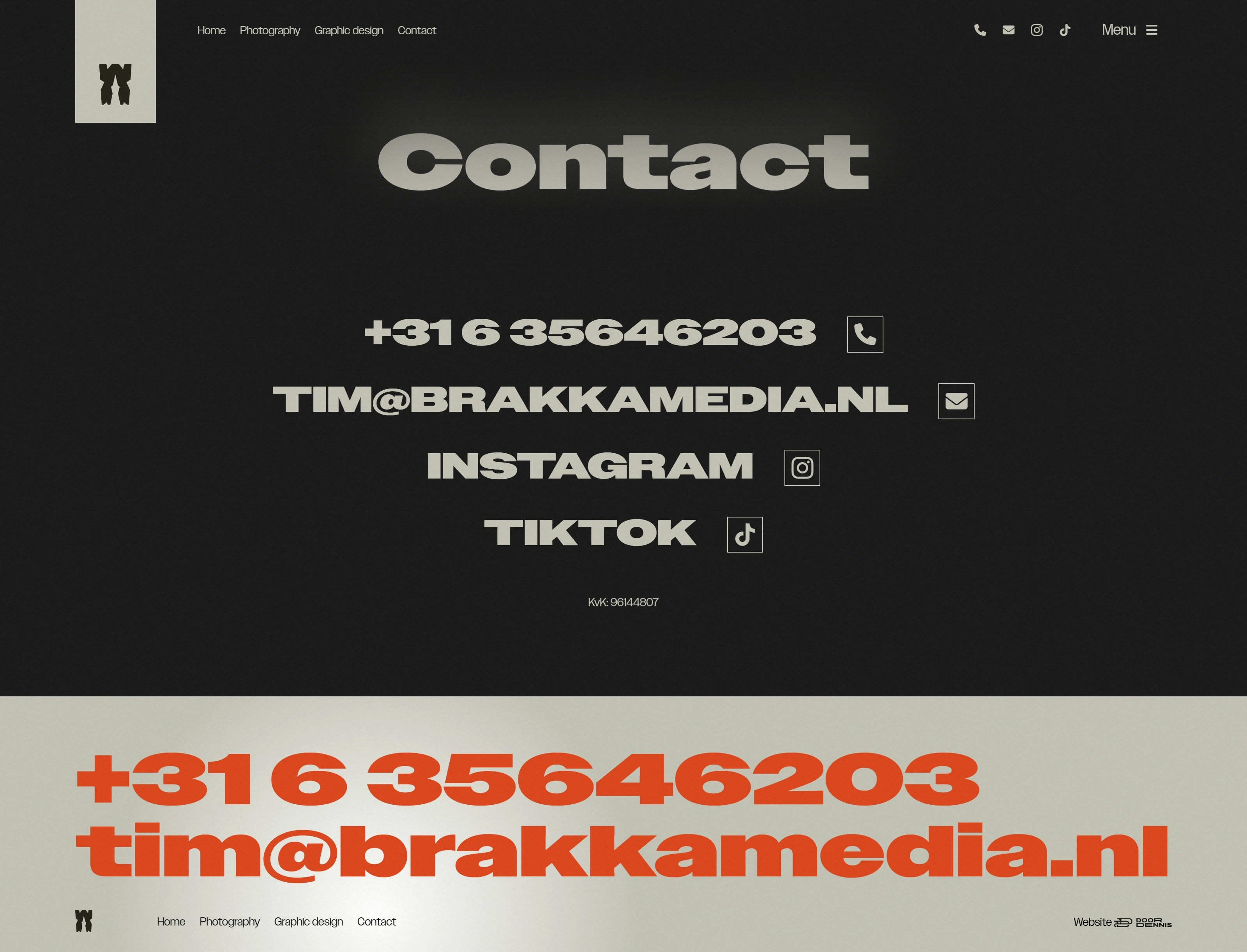 BRAKKA MEDIA Контакты BRAKKA MEDIA, тематика — Дизайн, цвета — Белый, Черный, Серый, стиль — Брутализм, типографика — Без засечек, Декоративные