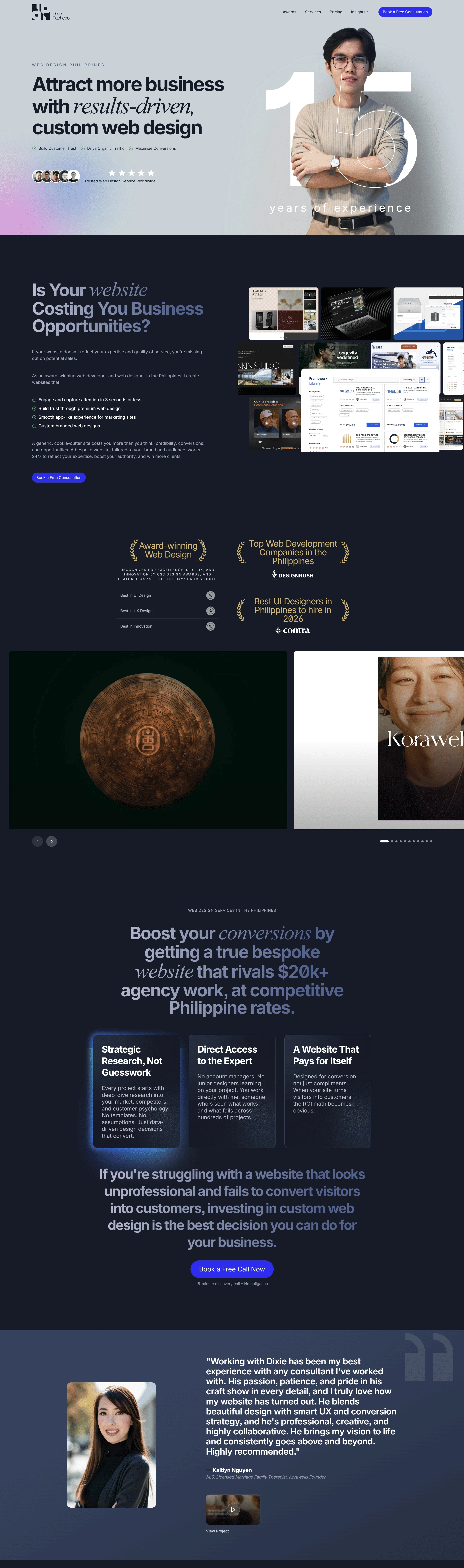 Dixie Raiz Pacheco Главная Dixie Raiz Pacheco, тематика — Дизайн, цвета — Белый, Черный, Серый, стиль — Корпоративный, Минимализм, типографика — Без засечек