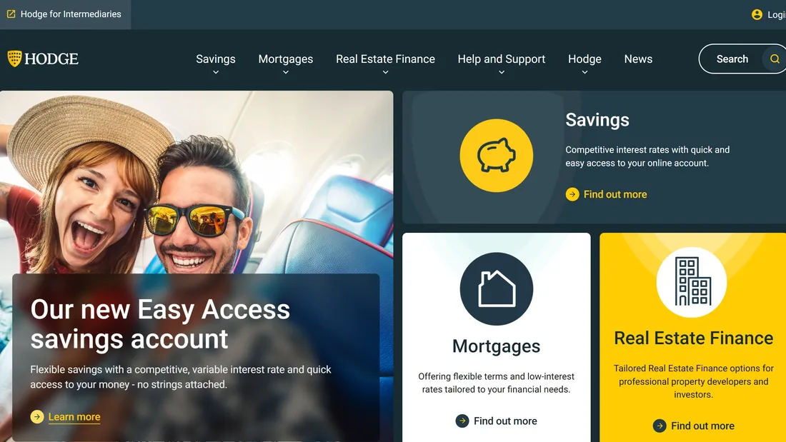 Секция «Призыв к действию» с сайта https://hodgebank.co.uk/, тематика — Финансы, цвета — Белый, Черный, Серый, стиль — Корпоративный, типографика — Без засечек