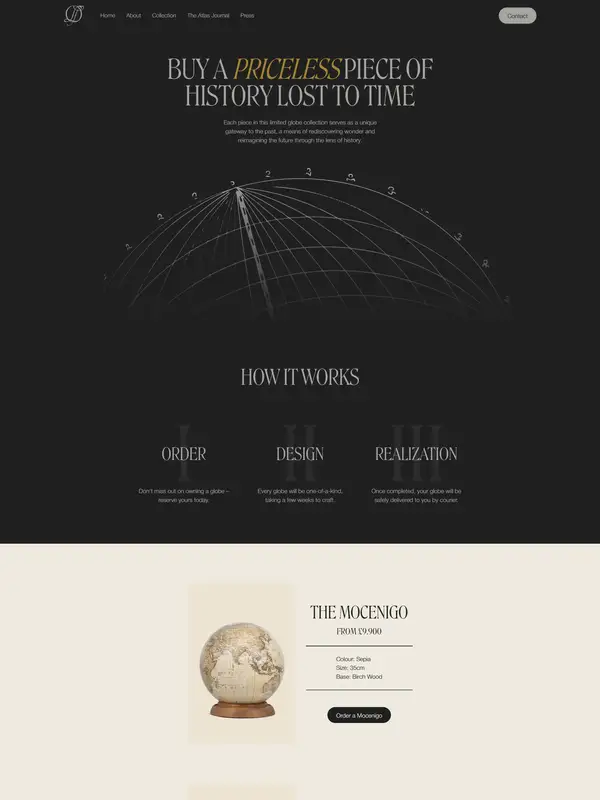 Каталог Leonardo Frigo, тематика — Другое, цвета — Белый, Черный, стиль — Классический, Минимализм, типографика — С засечками, Без засечек