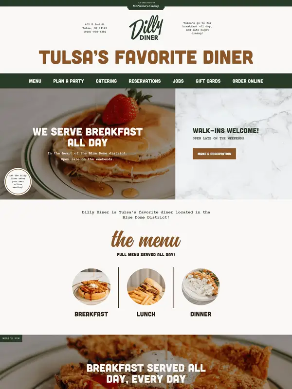 Главная McNellie's Restaurant Group, тематика — Еда и напитки, цвета — Белый, Черный, Серый, стиль — Классический, Ретро, типографика — Без засечек, Декоративные