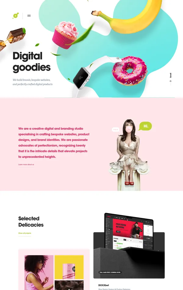 Главная Art4web, тематика — Дизайн, цвета — Белый, стиль — Фестивальный, Типографика, типографика — Без засечек, Декоративные