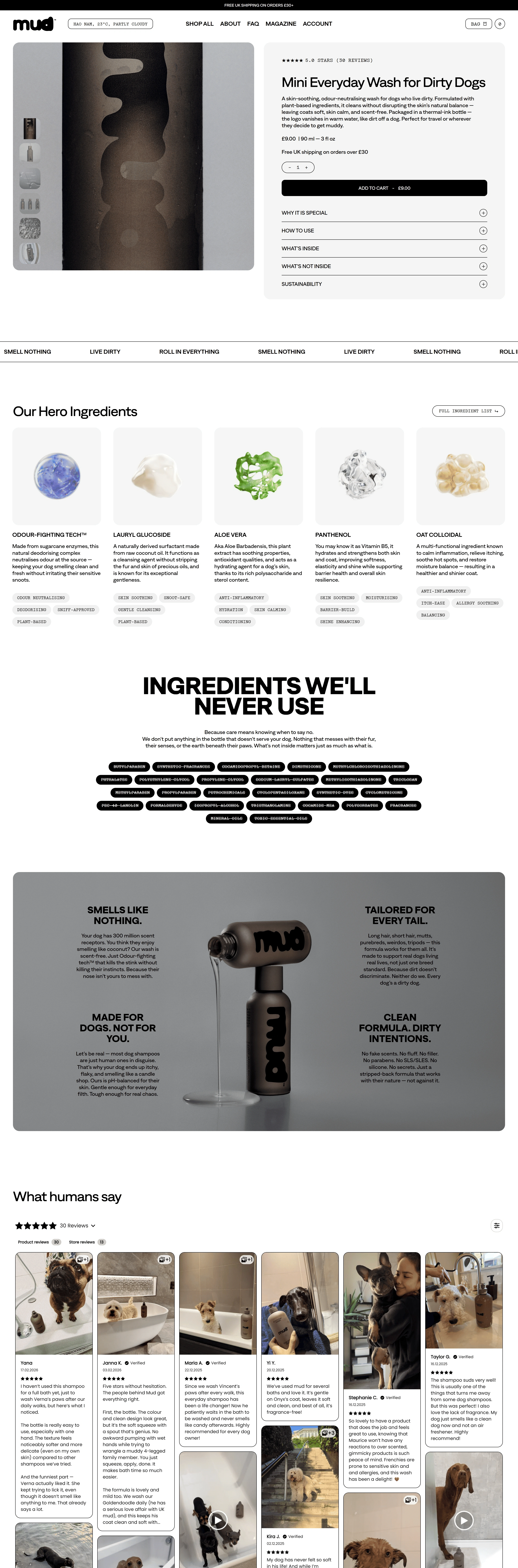 mud Продукт mud, тематика — Домашние животные, цвета — Белый, Серый, стиль — Минимализм, типографика — Без засечек
