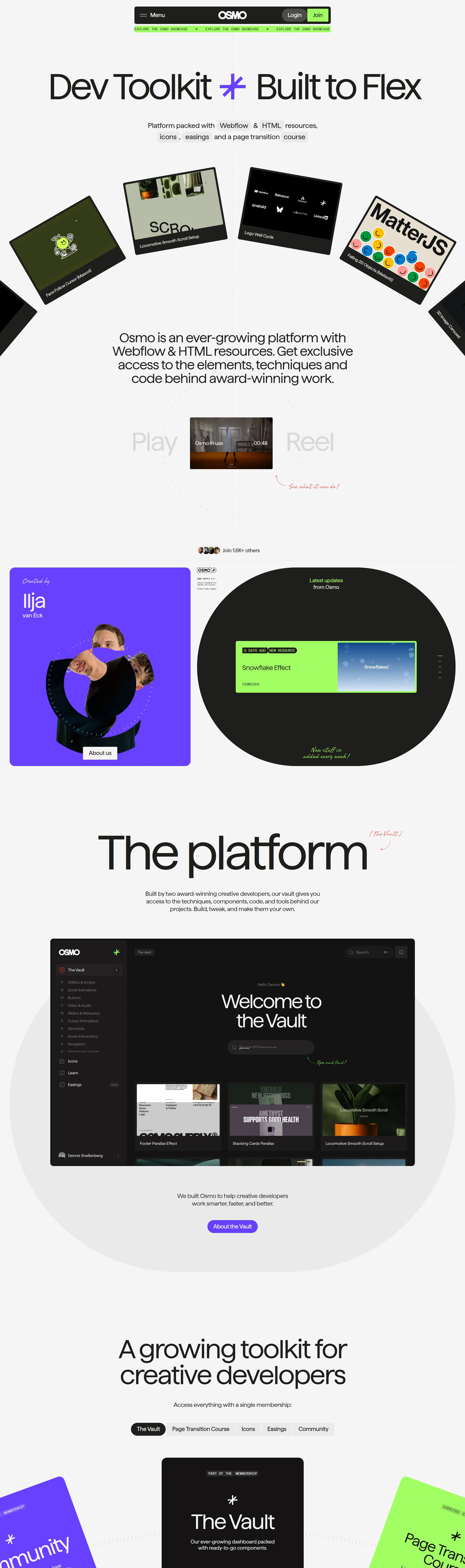 Osmo Главная Osmo, тематика — IT и программное обеспечение, цвета — Белый, Черный, Серый, стиль — Фестивальный, Минимализм, Типографика, типографика — Без засечек, Декоративные