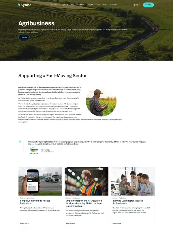 Многостраничный сайт Sysdoc, тематика — Бизнес и профессиональные услуги, цвета — Белый, Черный, Серый, стиль — Корпоративный, Карточный, типографика — Без засечек