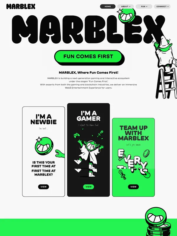 Лендинг MARBLEX, тематика — Крипто  и блокчейн, цвета — Белый, Серый, Зеленый, стиль — Плоский, Минимализм, Брутализм, типографика — Без засечек, Декоративные