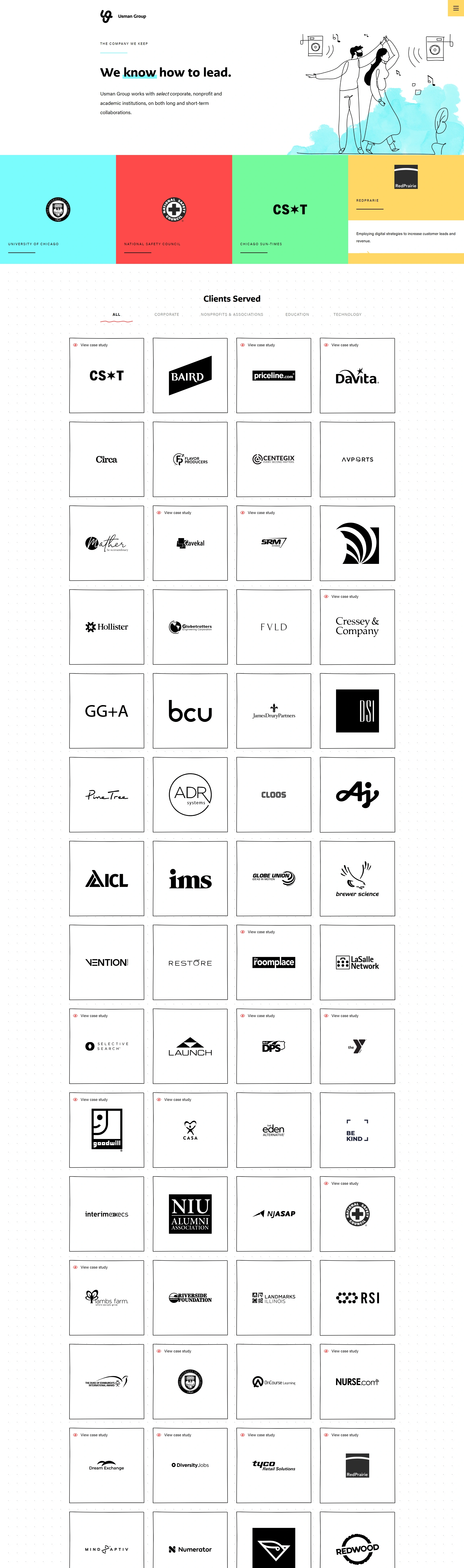 Usman Group Портфолио Usman Group, тематика — Агентство , цвета — Белый, стиль — Корпоративный, Карточный, типографика — Без засечек, Декоративные