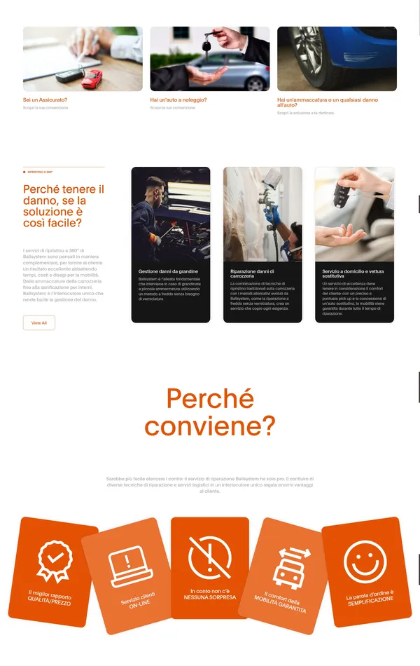 Главная Ballsystem, тематика — Бизнес и профессиональные услуги, цвета — Белый, Черный, Серый, стиль — Корпоративный, типографика — Без засечек