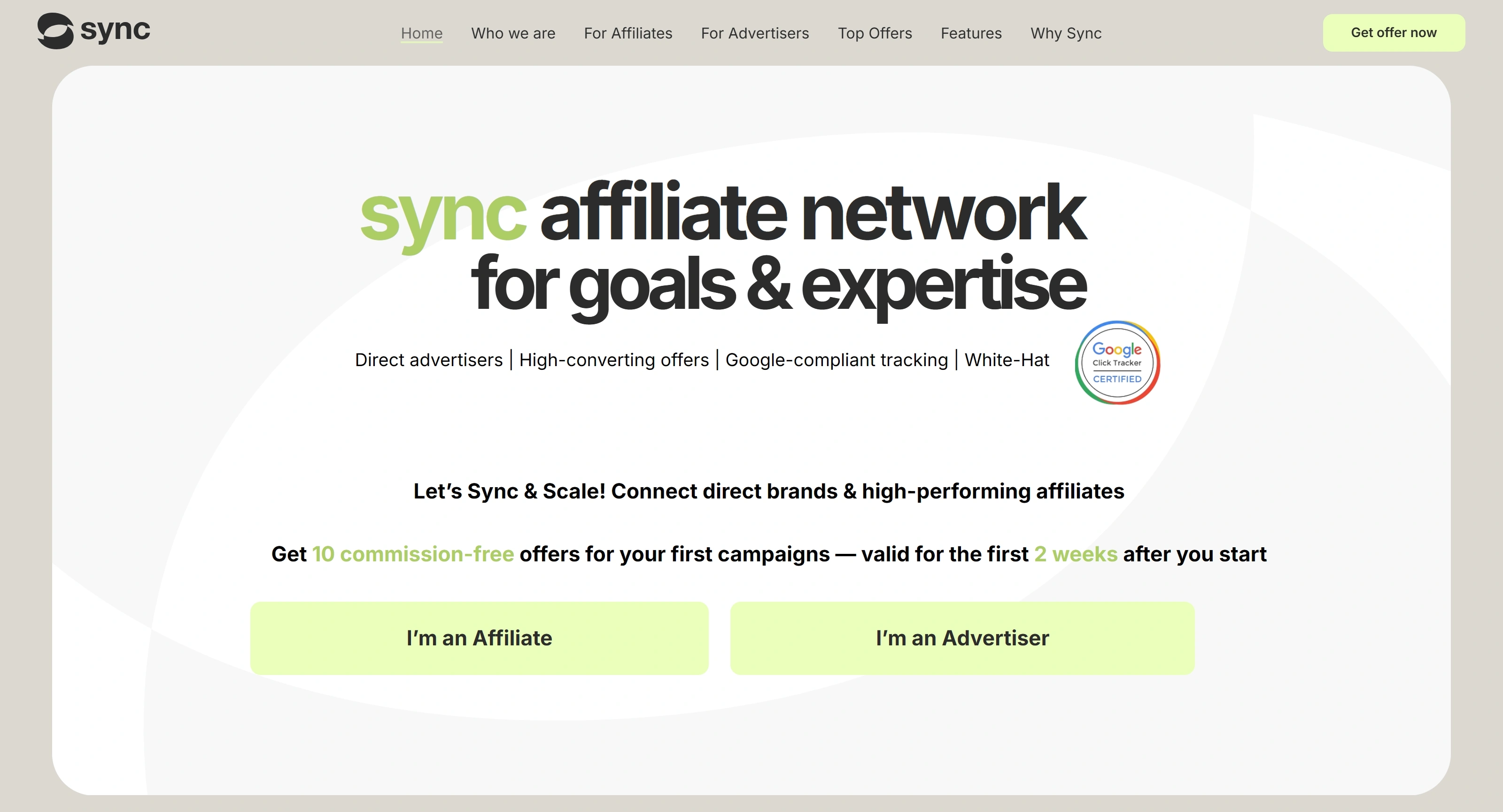 Sync Deals Секция «Первый экран» с сайта https://sync.deals/#start, тематика — SaaS, цвета — Белый, Серый, стиль — Минимализм, типографика — Без засечек