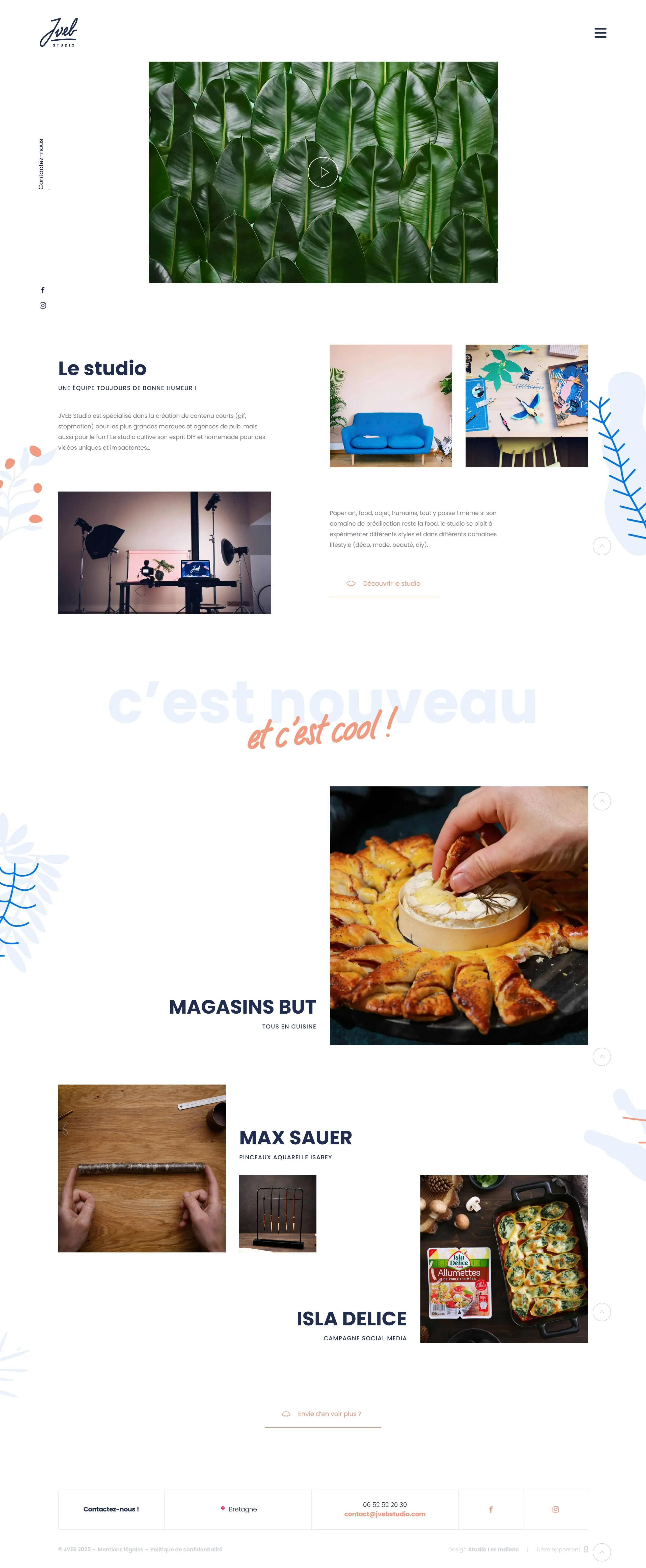 JVEB Studio Главная JVEB Studio, тематика — Дизайн, цвета — Белый, стиль — Корпоративный, типографика — Без засечек, Рукописные