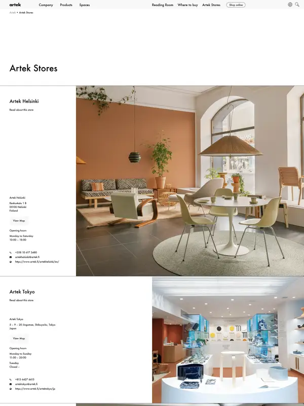 Контакты Artek, тематика — Дизайн, цвета — Белый, Серый, Коричневый, стиль — Корпоративный, Минимализм, типографика — Без засечек