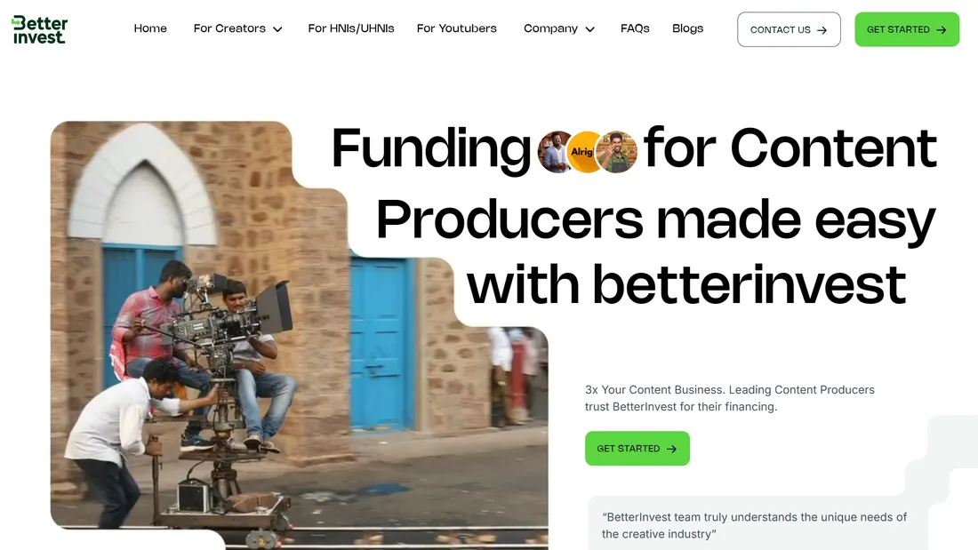 Секция «Первый экран» с сайта https://www.betterinvest.club/, тематика — Финансы, цвета — Белый, Серый, стиль — Корпоративный, Минимализм, типографика — Без засечек