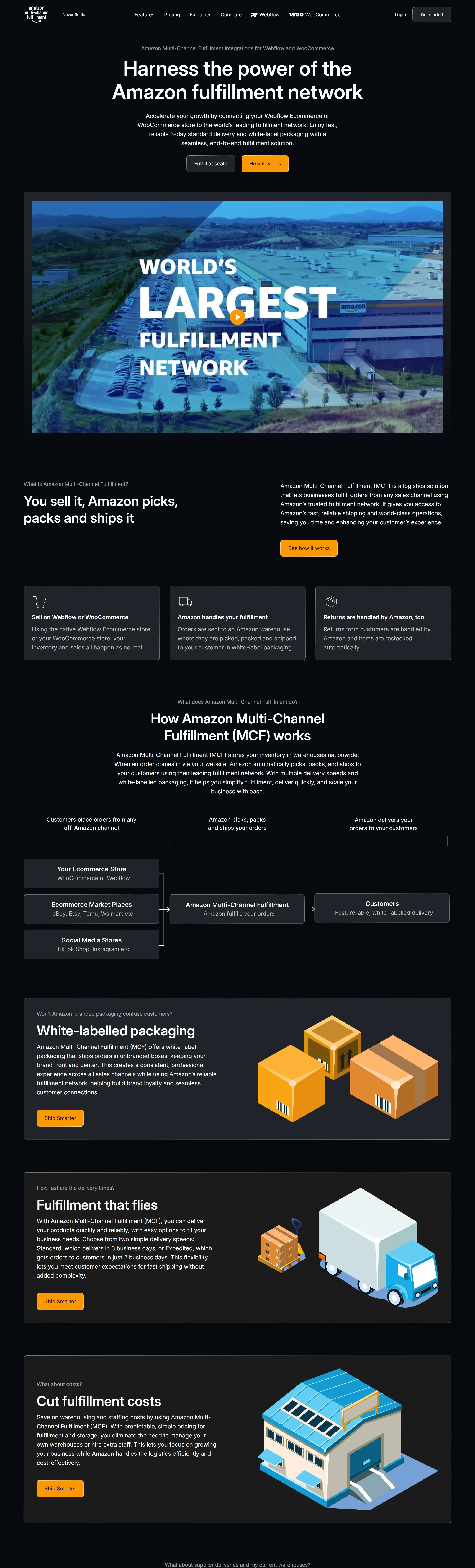 MCF Connect Главная MCF Connect, тематика — Логистика, цвета — Черный, стиль — Корпоративный, типографика — Без засечек