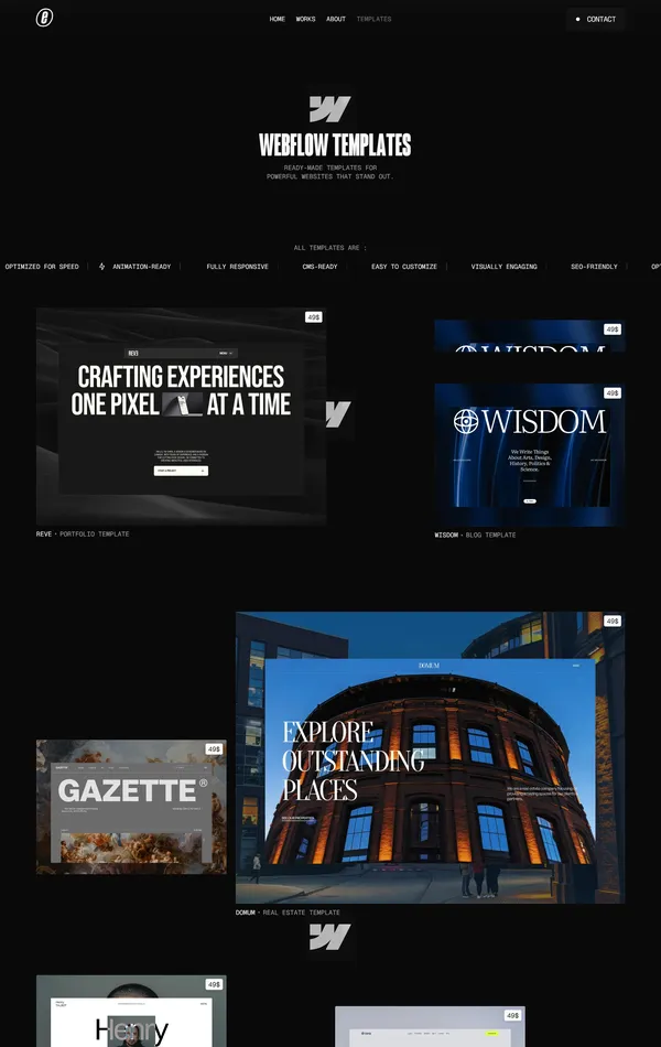 Каталог Eliot Besson, тематика — Дизайн, цвета — Черный, Серый, стиль — Минимализм, Типографика, типографика — Без засечек