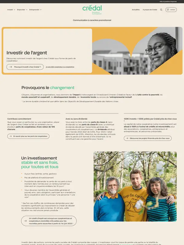 Услуги Crédal, тематика — Финансы, цвета — Белый, Черный, Серый, стиль — Корпоративный, Минимализм, типографика — Без засечек