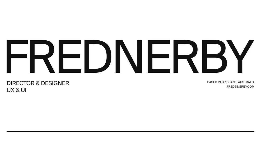 Секция «Первый экран» с сайта https://nerby.com/, тематика — Дизайн, цвета — Белый, стиль — Минимализм, Типографика, типографика — Без засечек