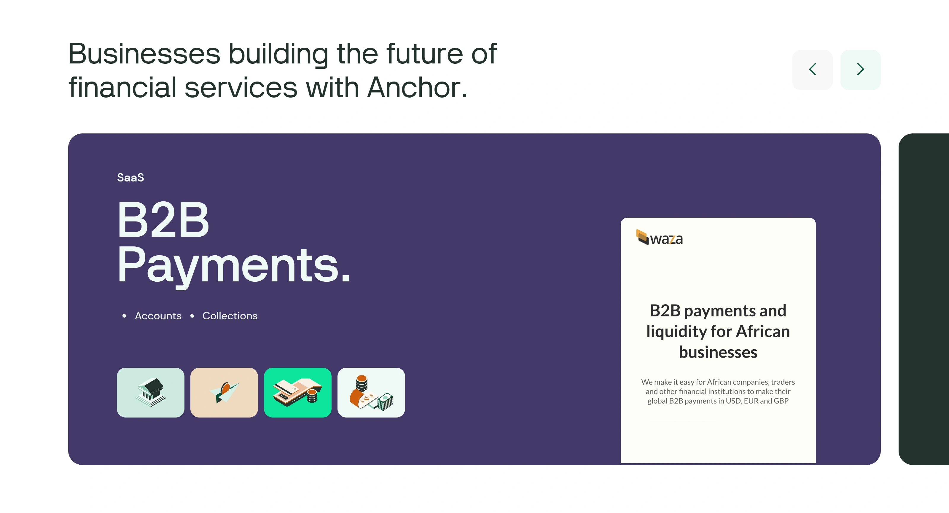 Anchor Секция «Первый экран» с сайта https://getanchor.co/index.html, тематика — SaaS, цвета — Белый, Черный, Серый, стиль — Корпоративный, Минимализм, типографика — Без засечек
