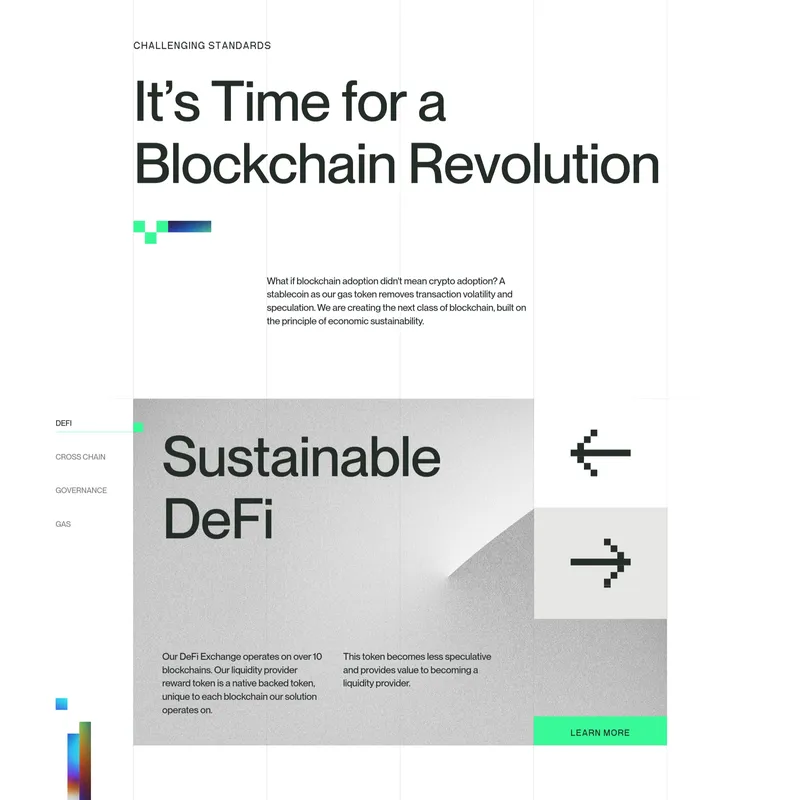 Секция «Призыв к действию» с сайта https://unifi.baunfire.com/, тематика — Крипто  и блокчейн, цвета — Белый, стиль — Минимализм, типографика — Без засечек