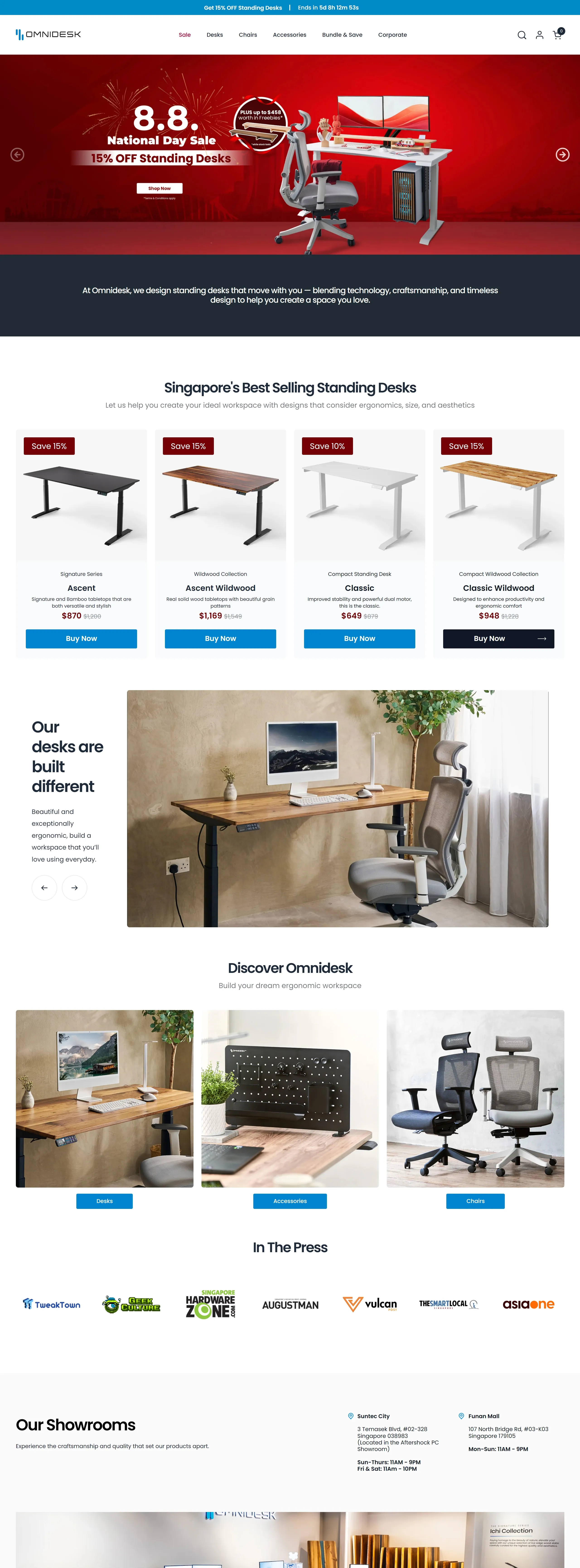 Omnidesk Главная Omnidesk, тематика — Интернет-магазин, цвета — Белый, Серый, стиль — Корпоративный, типографика — Без засечек