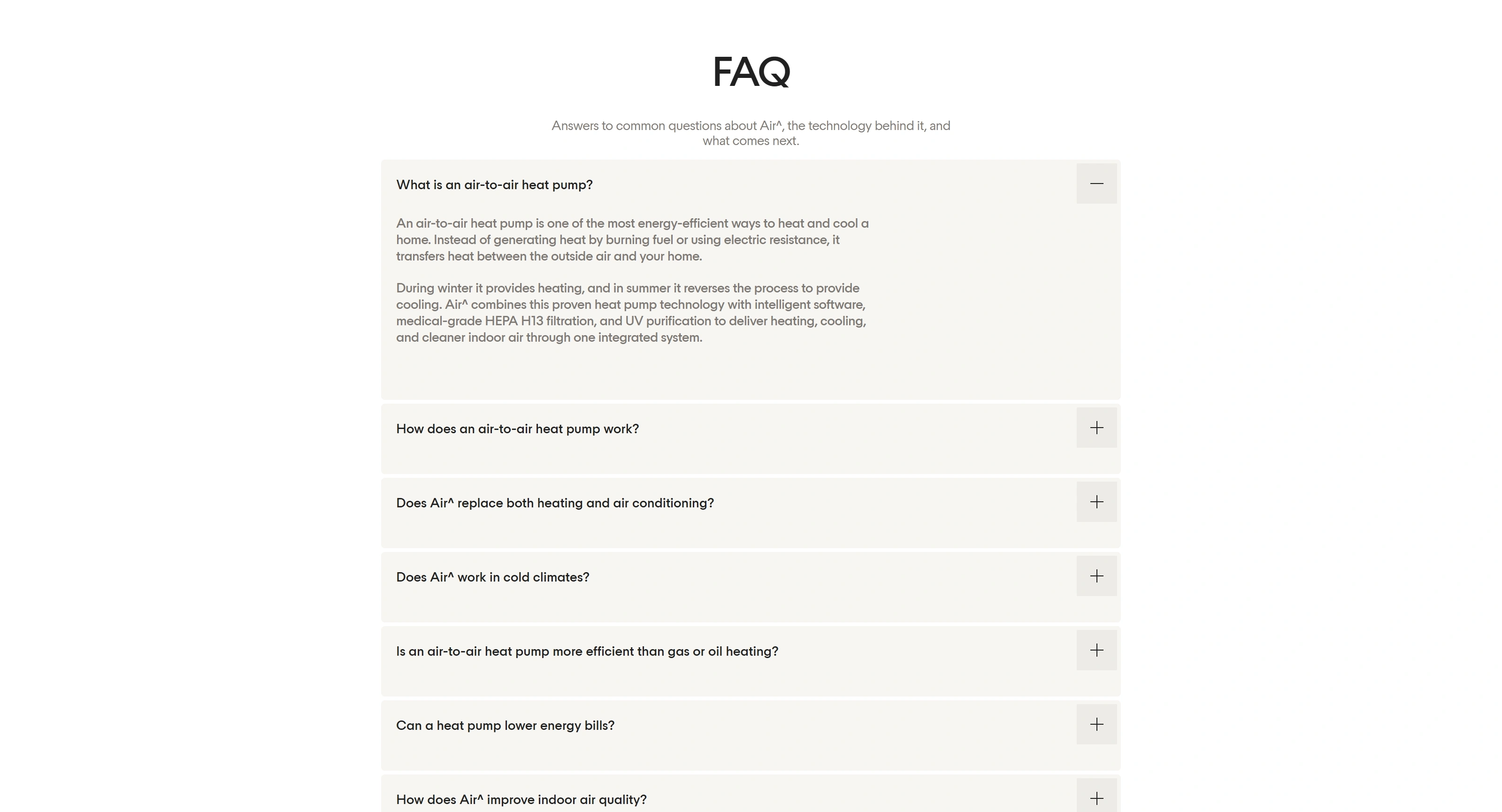 Everyday Секция «FAQ» с сайта https://everyday.io/, тематика — Другое, цвета — Белый, стиль — Минимализм, типографика — Без засечек