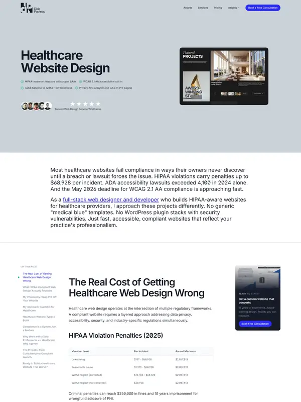 Лендинг Dixie Raiz Pacheco, тематика — Дизайн, цвета — Белый, стиль — Корпоративный, Минимализм, типографика — Без засечек