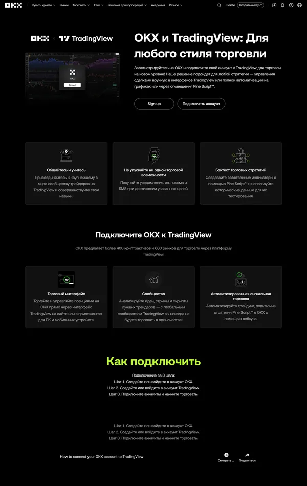 Продукт OKX, тематика — Крипто  и блокчейн, цвета — Черный, стиль — Корпоративный, Минимализм, типографика — Без засечек