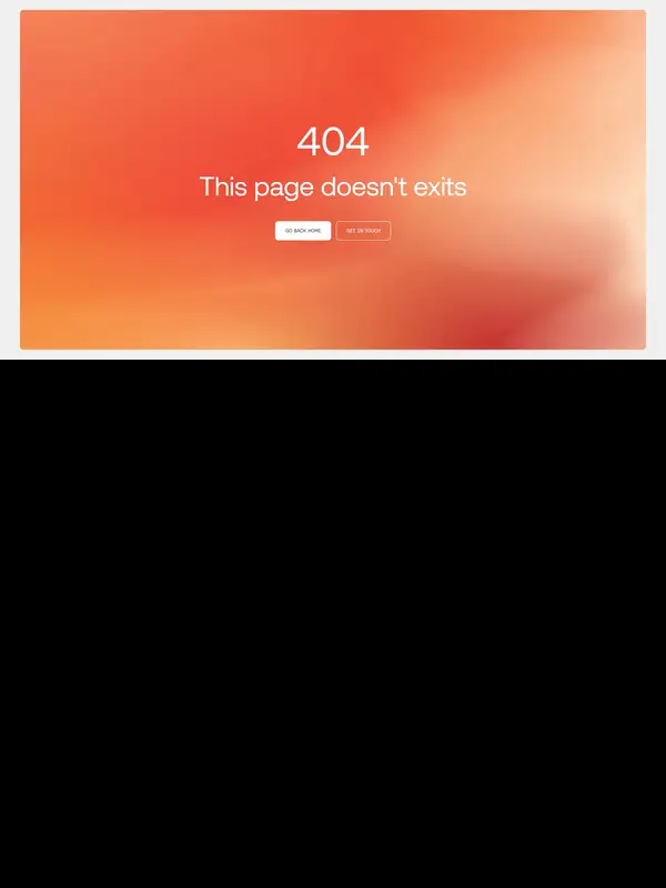 404-страница ZeroDrift, тематика — SaaS, цвета — Белый, Красный, Розовый, стиль — Минимализм, типографика — Без засечек