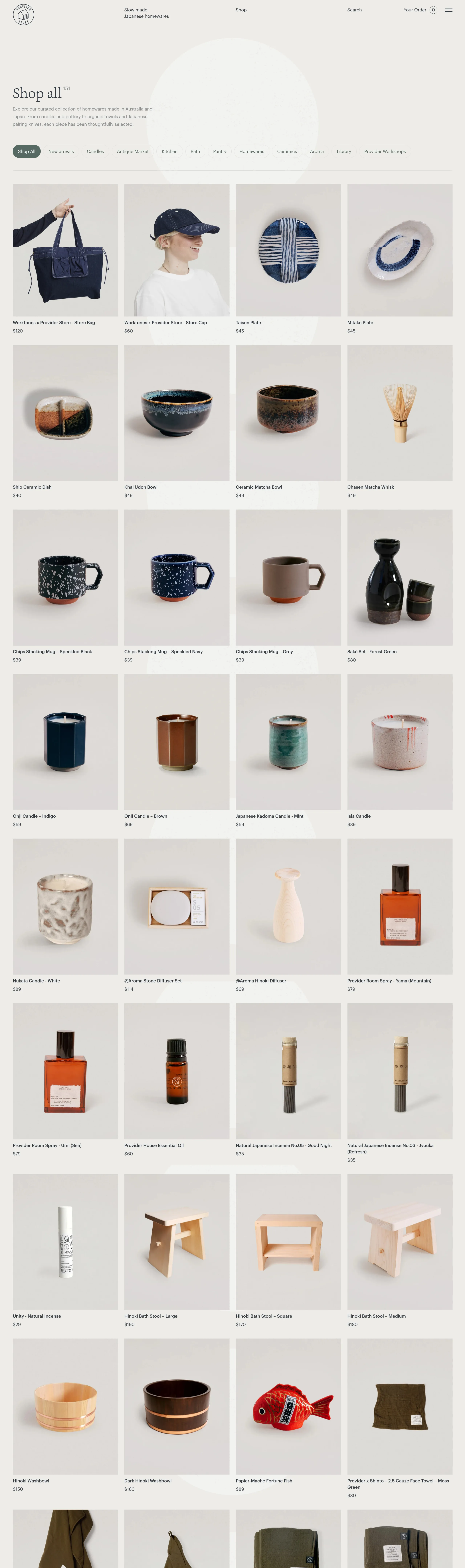 Provider Store Каталог Provider Store, тематика — Интернет-магазин, цвета — Белый, стиль — Минимализм, типографика — Без засечек