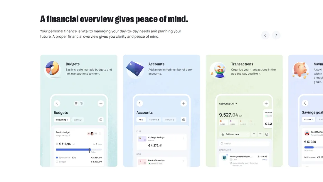Секция «О продукте» с сайта https://www.grassfeld.com/, тематика — Финансы, цвета — Белый, стиль — Корпоративный, типографика — Без засечек