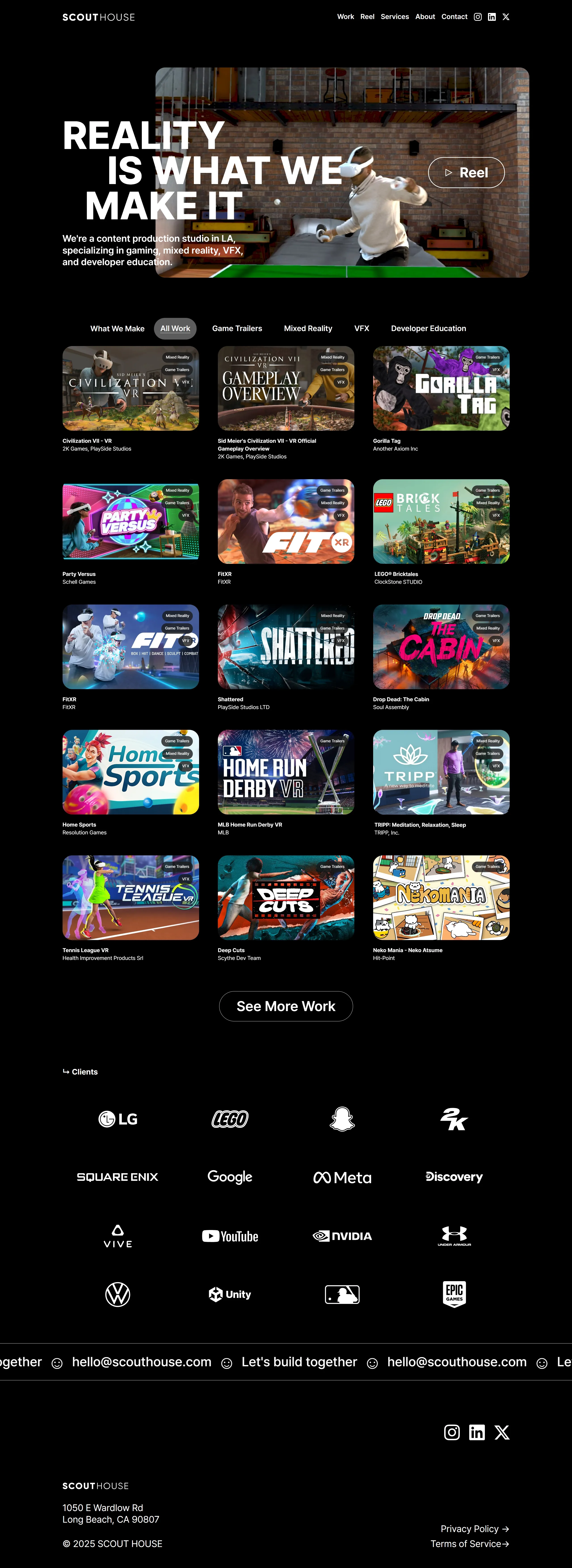 Scout House Главная Scout House, тематика — Дизайн, цвета — Черный, Серый, стиль — Корпоративный, типографика — Без засечек